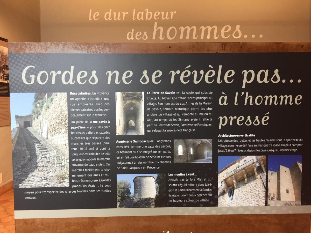 Appartamento Chez Marius Gordes Vue Panoramique Sur Luberon Esterno foto