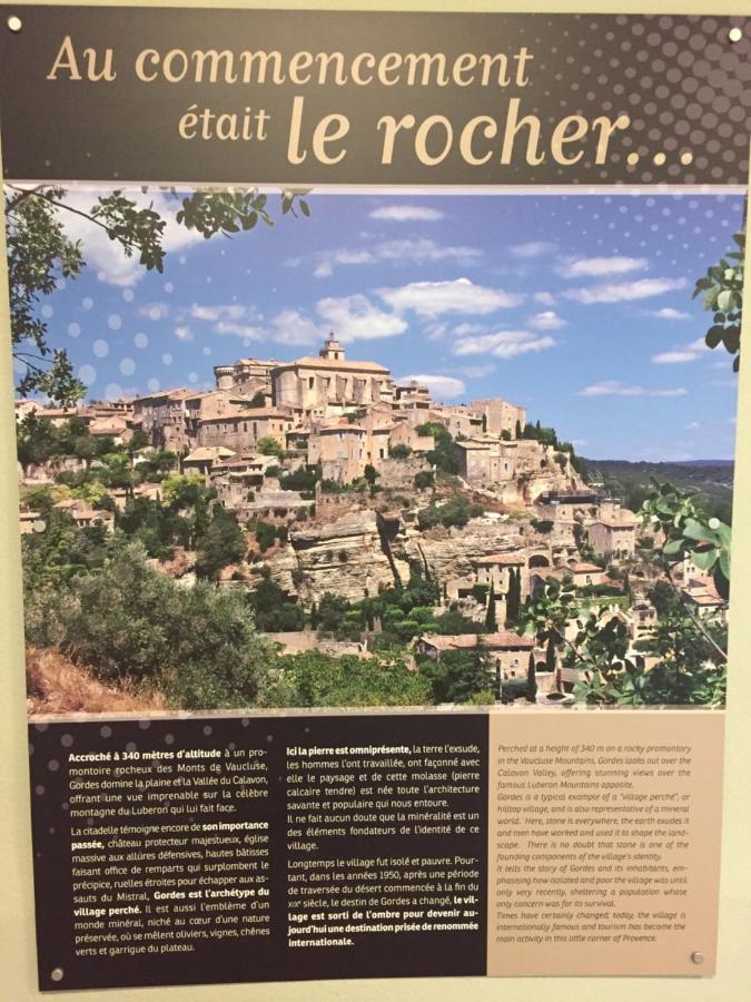 Appartamento Chez Marius Gordes Vue Panoramique Sur Luberon Esterno foto